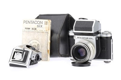 Lot 355 - A Pentacon Six Medium Format SLR Camera