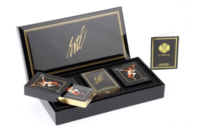 Lot 874 - A Presentation Set of Bridge Playing Cards by Erte