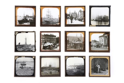 Lot 678 - Victorian Magic Lantern Slides of Liverpool and Liverpool Shipping