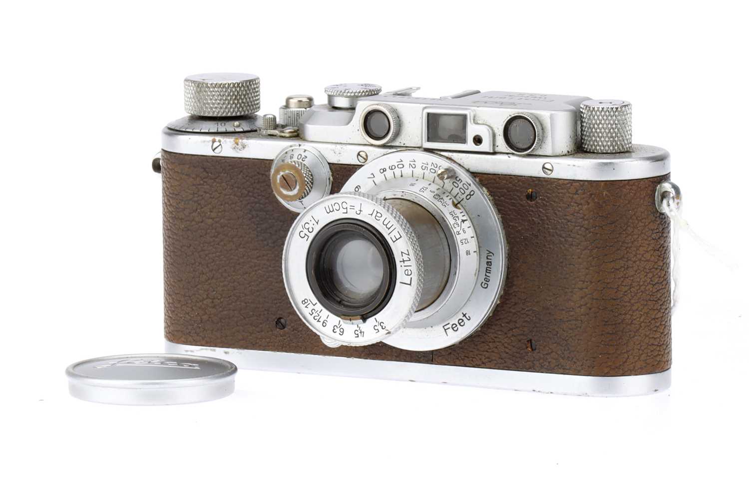 Lot 22 - A Leitz Wetzlar Leica III 35mm Rangefinder Camera