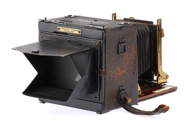 Lot 551 - A Thornton Pickard Folding Ruby 1/4 Plate Hand & Stand Camera