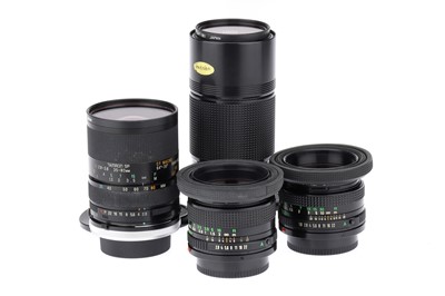 Lot 265 - Four Canon FD Mount Camera Lenses