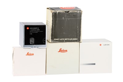 Lot 104 - A Selection of Five Empty Leica / Leitz Boxes