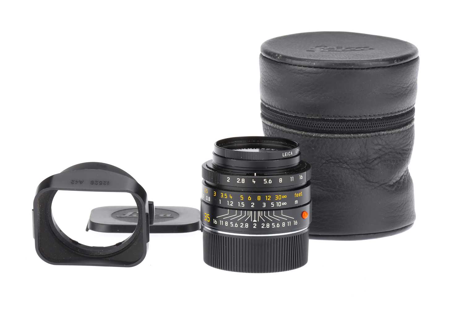 Lot 14 - A Leitz Leica Summicron-M f/2 35mm Camera Lens