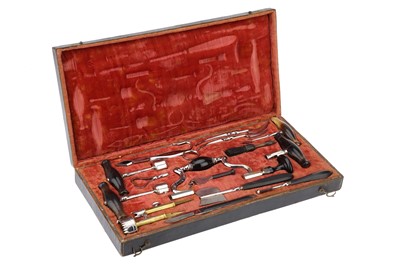 Lot 169 - Surgical Instruments, An Early 19th Century German Neurosurgical Set