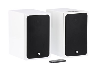 Lot 913 - Q Acoustics BT3 (White) Bluetooth Active Speakers