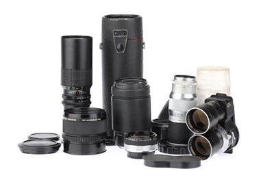 Lot 487 - A Mixed Selection of Camera Lenses