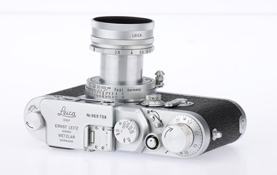 Lot 20 - A Leica IIIg 35mm Rangefinder Camera Outfit