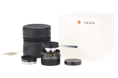 Lot 12 - A Leitz Leica Elmar-M f/2.8 50mm Camera Lens