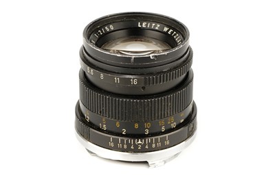 Lot 179 - A Leitz Summicron f/2 50mm Lens