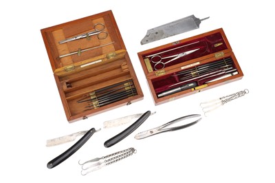 Lot 171 - Medical, A  Post-Mortem Sets and a Good Dissection Kit