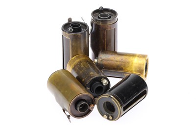 Lot 99 - A Selection of Brass reloadable Film Canisters