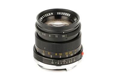 Lot 180 - A Leitz Summicron f/2 50mm Lens