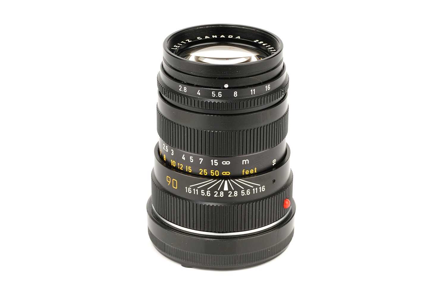 Lot 181 - A Leitz Tele-Elmarit f/2.8 90mm Lens