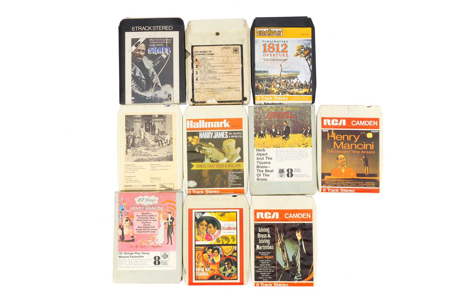 Lot 909 - A Selection of 8 Track Stereo Tape Cassettes