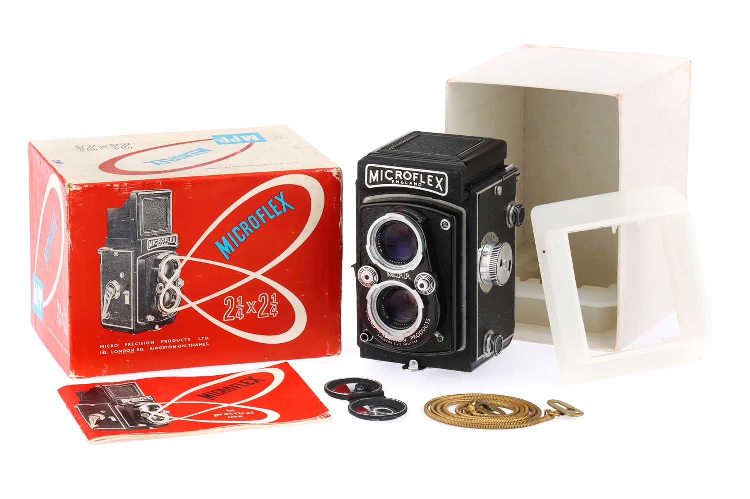 Microflex Camera Mpp Lot 393 - A MPP Microflex TLR Medium Format Camera,