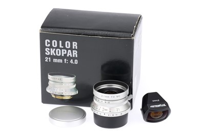 Lot 39 - A Voigtlander Color Skopar f/4 21mm Lens