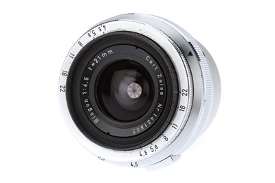Lot 115 - A Carl Zeiss Biogon f/4.5 21mm Lens