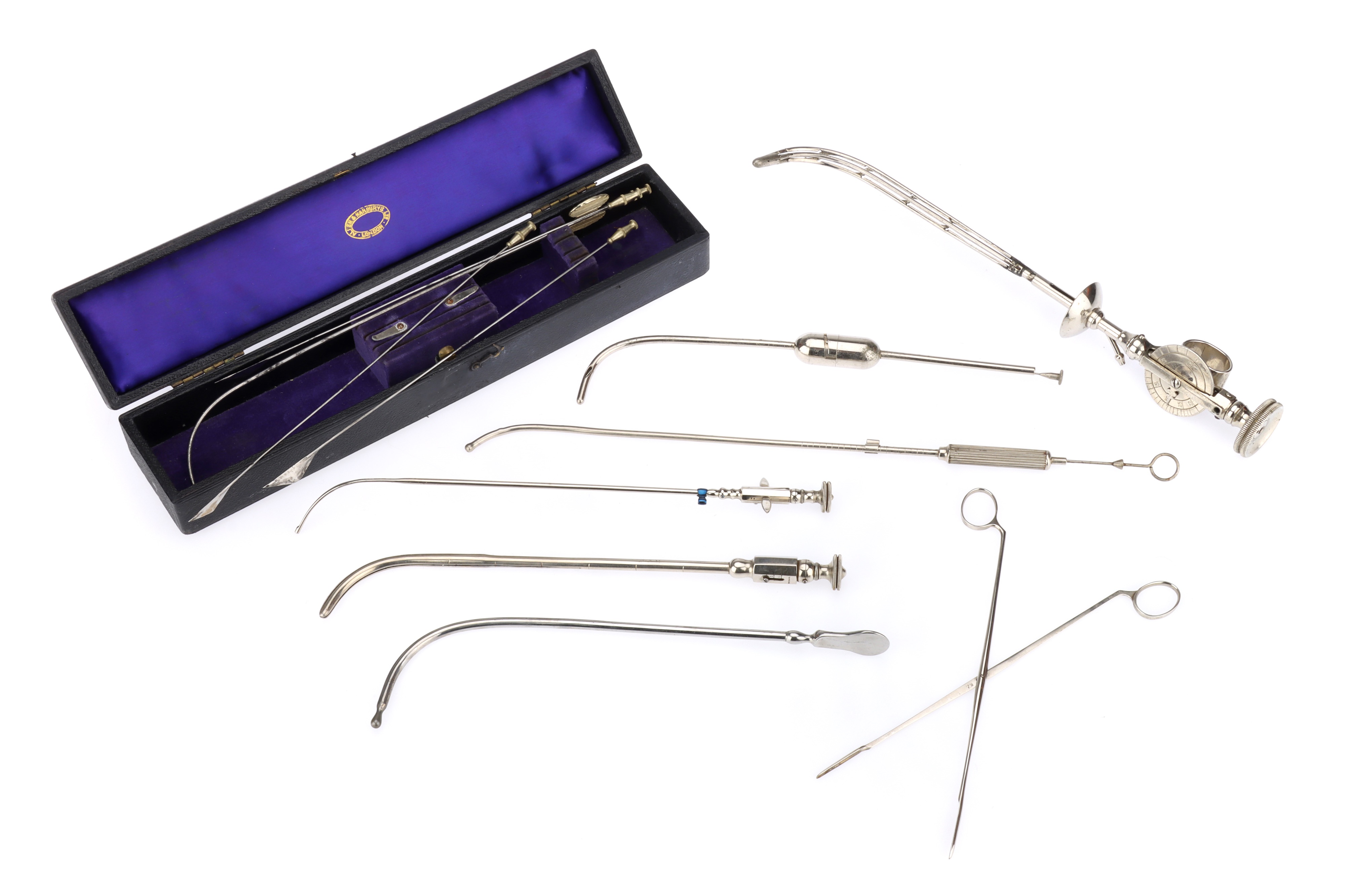 Lot 240 A Group of Antique Surgical Instruments,