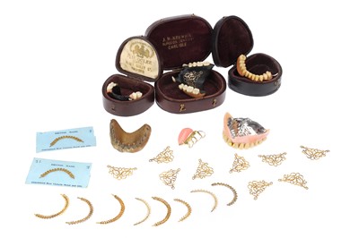 Lot 225 - A Group of 19th Century Dentures etc.