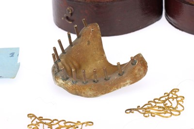 Lot 225 - A Group of 19th Century Dentures etc.