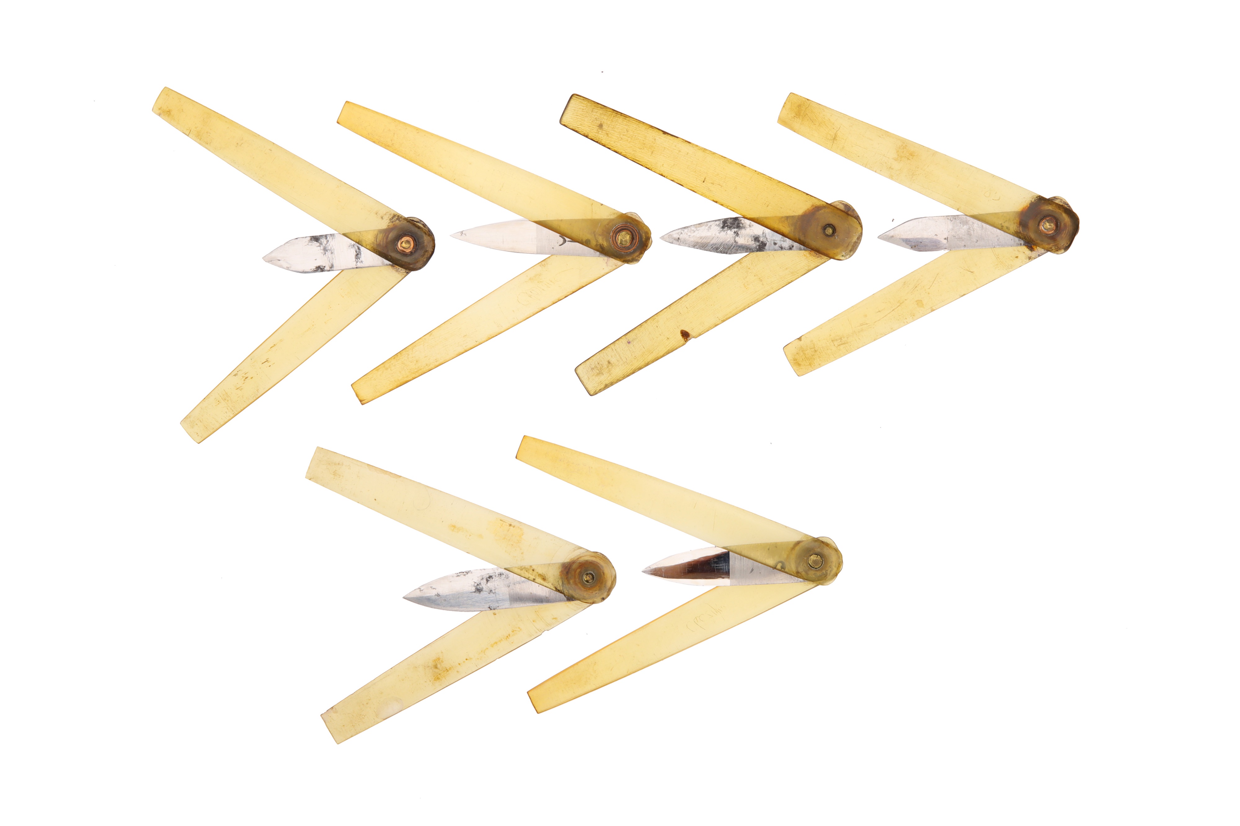 Lot 194 A Fine French Lancet Set,