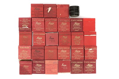 Lot 194 - A Selection of Various Early Leitz Filters