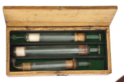 Lot 213 - Medical, A Collection of Ophthalmic Droppers, Bottles, Pipettes