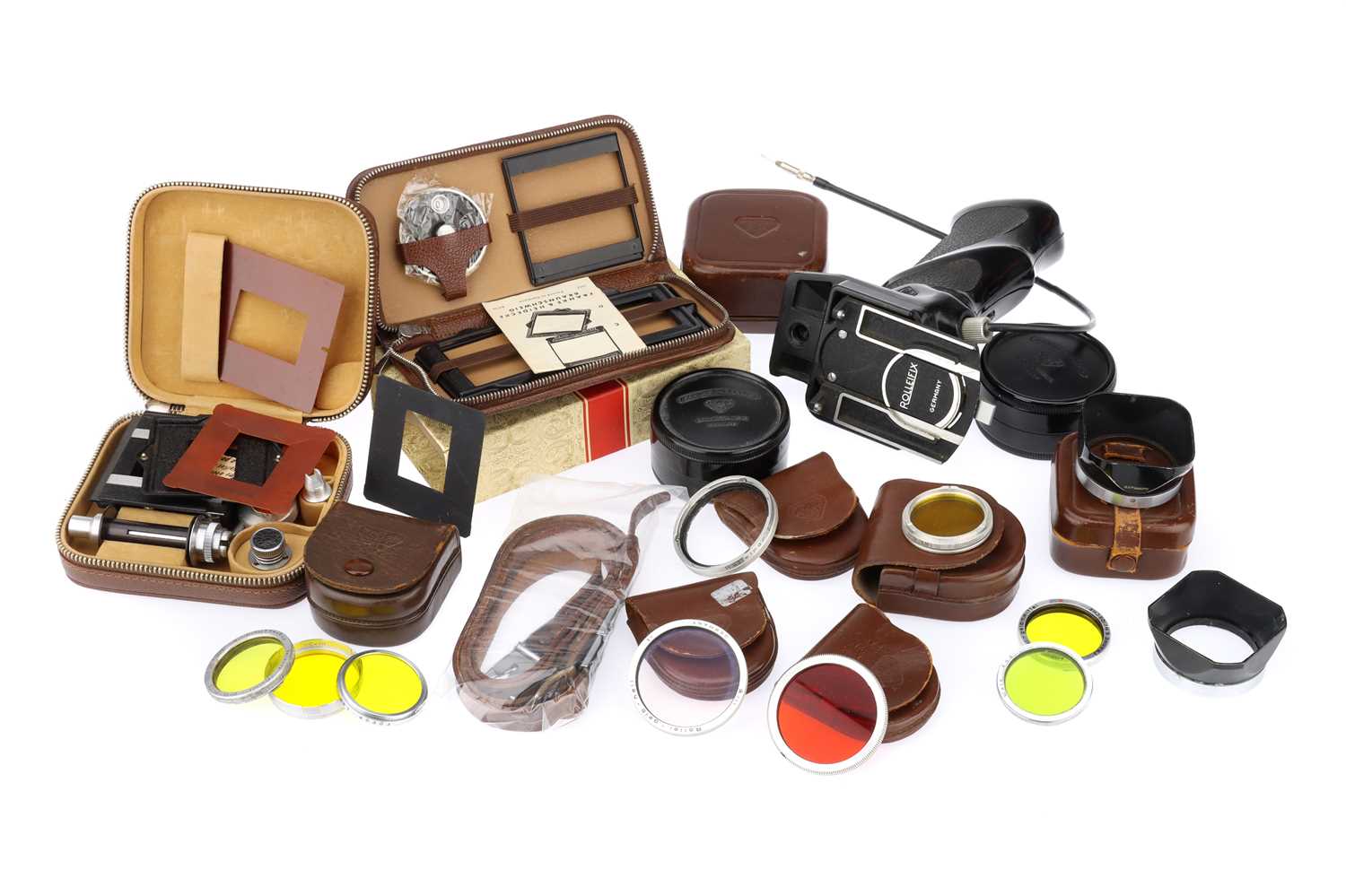 Lot 735 - A Selection of Rollei TLR Accessories