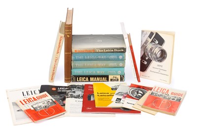 Lot 568 - A Selection of Leica Books and Brochures