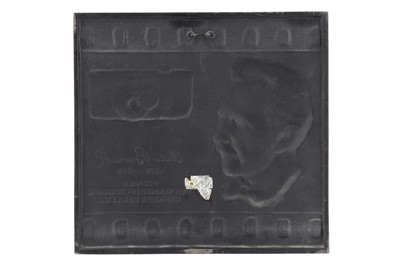 Lot 574 - An Oskar Barnack 100th Anniversary Commemorative Plaque