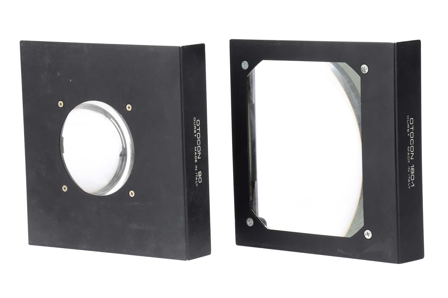 Lot 981 Two Durst Otocon Condenser Lenses in Drawers,