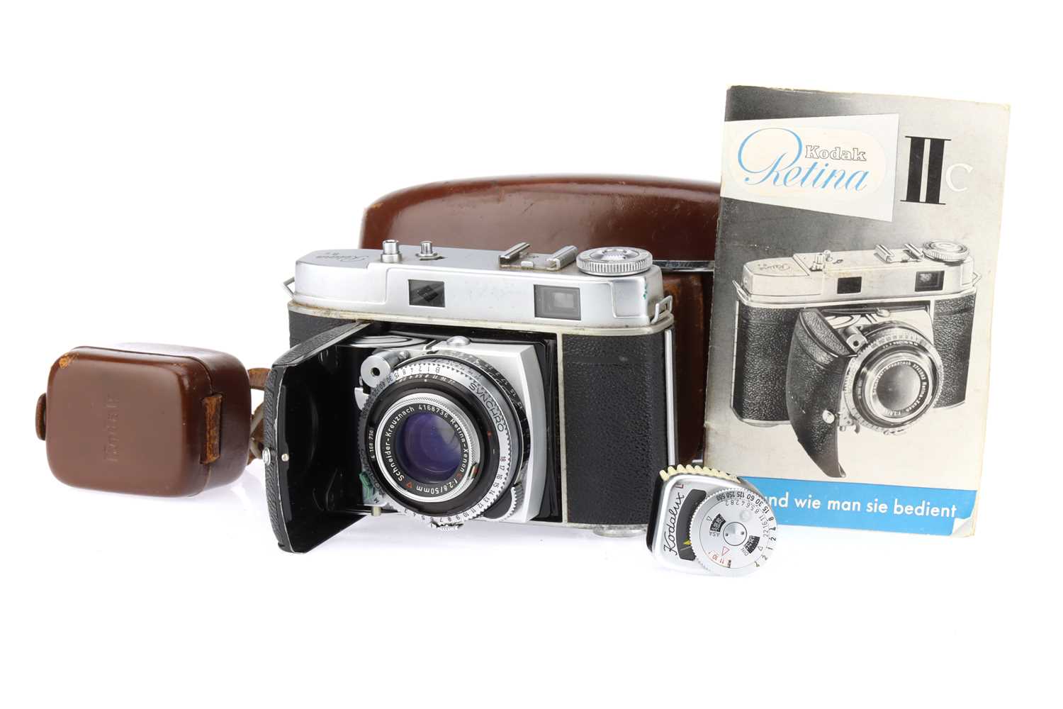 Lot 153 - A Kodak  Retina IIC 35mm Folding Rangefinder Camera