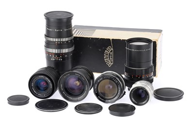 Lot 363A - A Mixed Selection of Camera Lenses