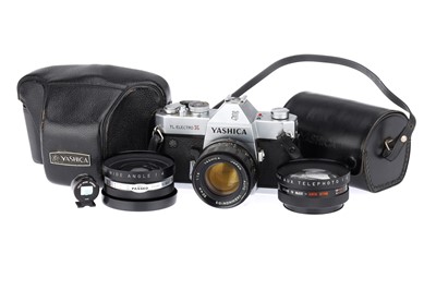 Lot 413A - A Yashica TL Electro X 35mm SLR Camera