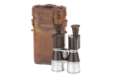 Lot 126 - Early Pair of Prismatic Binoculars by Aitchinson