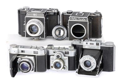 Lot 482 - A Selection of 1950s Cameras