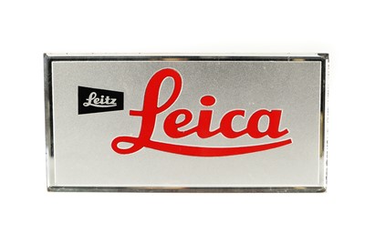 Lot 207 - A Leitz Leica Plaque