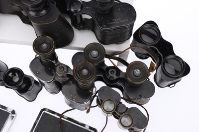 Lot 127 - Large Collection of 12 Binoculars