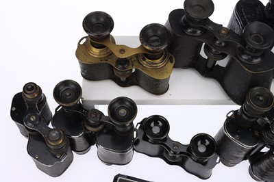 Lot 127 - Large Collection of 12 Binoculars