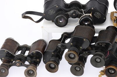 Lot 135 - Collection of British & Scottish Binoculars