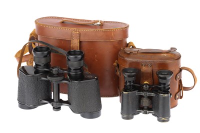 Lot 128 - 2 Pairs of Presentation Binoculars