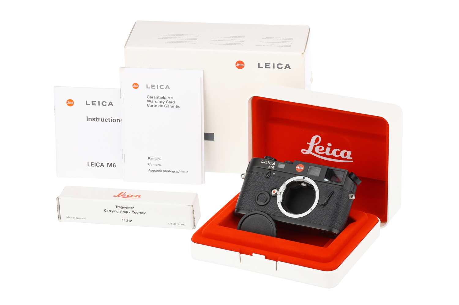 Lot 4 - A Leica M6 Rangefinder Camera Body