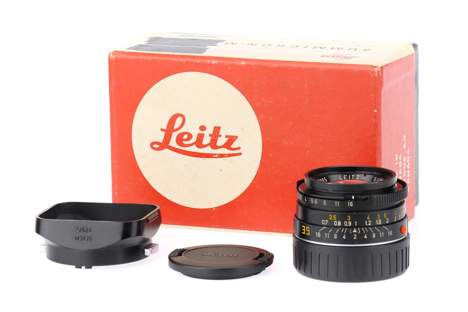 Lot 15 - A Leitz Summicron-M f/2 35mm Lens