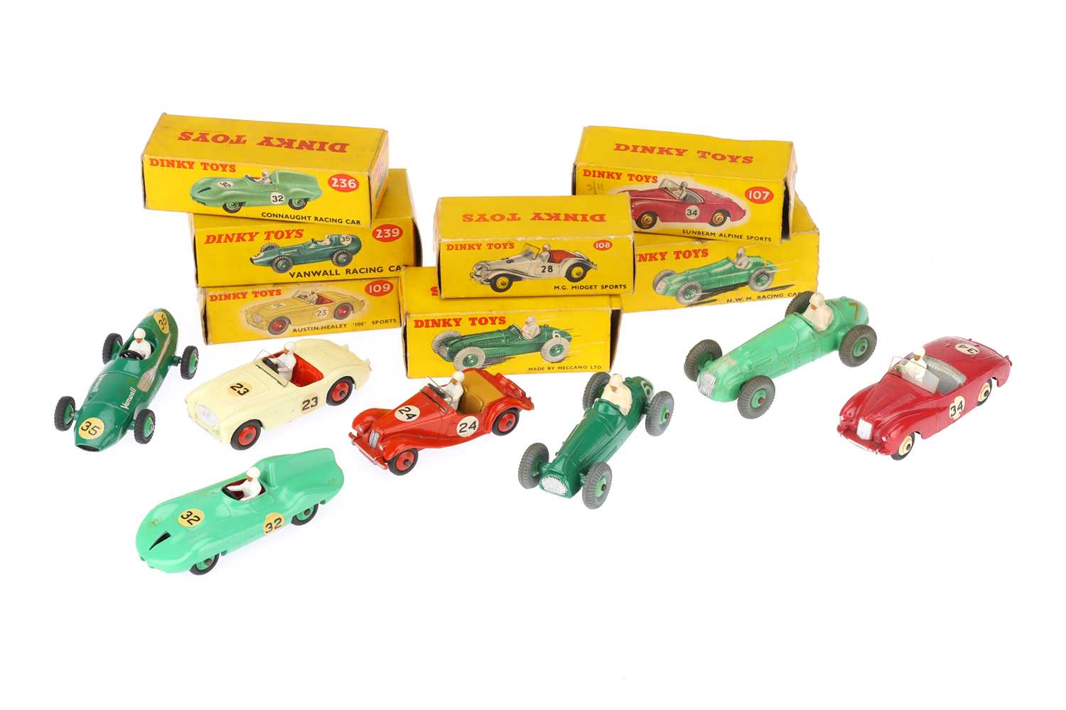 Lot 439 - Boxed Dinky Toy Car Collection