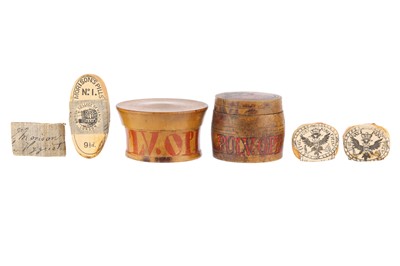 Lot 183 - Antique Wooden Apothecary and Pill Boxes