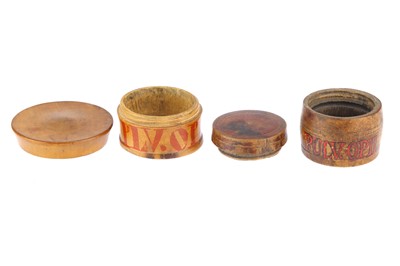 Lot 183 - Antique Wooden Apothecary and Pill Boxes
