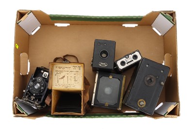 Lot 518 - A Mixed Selection of Plate Cameras