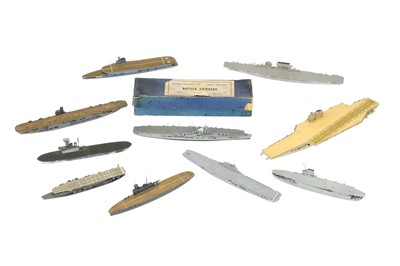 Lot 446 - A Collection of Waterline Diecast Aircraft Carriers