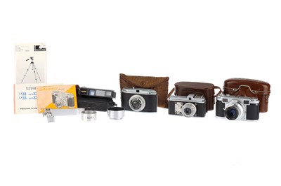 Lot 504 - A Mixed Selection of Cameras